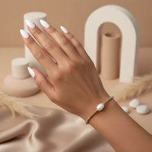 Cargar imagen en el visor de la galería, Pulsera Perla Barroca y esferas