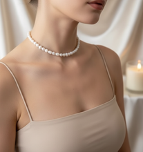Cargar imagen en el visor de la galería, Collar Perlas Cultivadas Grandes