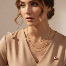 Cargar imagen en el visor de la galería, Collar Doble Amor de Acero