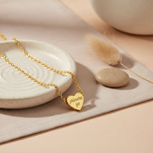 Cargar imagen en el visor de la galería, Collar Corazón Personalizable