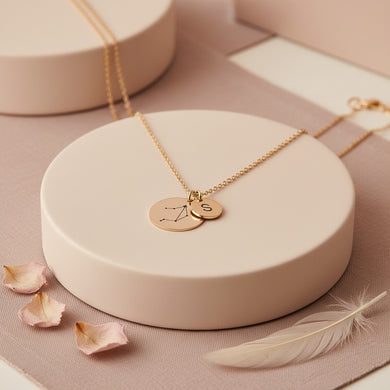 Collar Monedita Serie Constelación