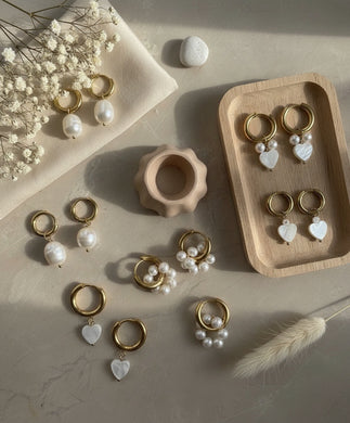 Arracada Mundo de Perlas