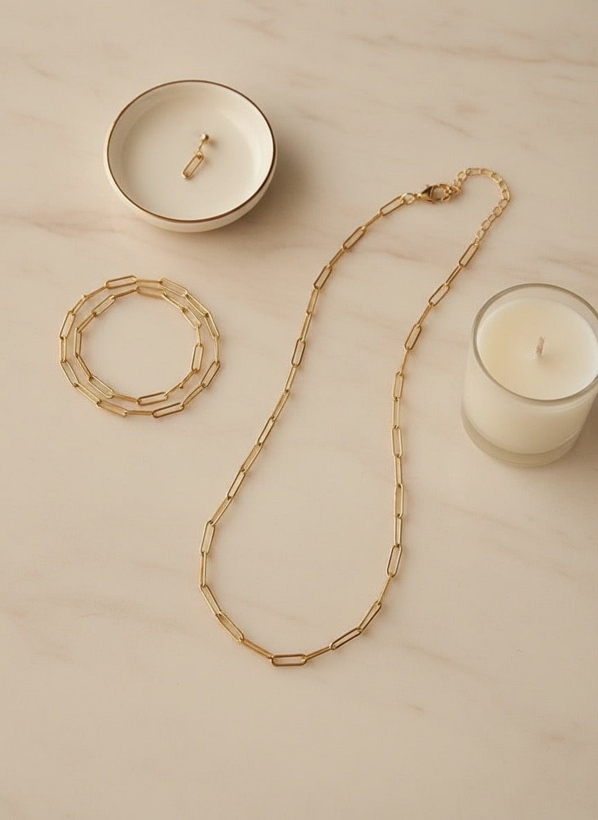 Collar Eslabones Alargados