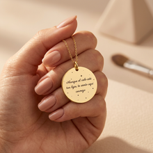 Cargar imagen en el visor de la galería, Collar Personalizado con frase