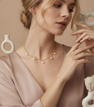 Cargar imagen en el visor de la galería, Collar Perlas Colgantes
