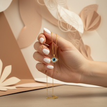 Cargar imagen en el visor de la galería, Collar Ojito Turco Miyuki