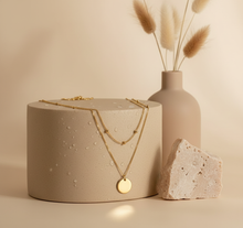 Cargar imagen en el visor de la galería, Collar Doble Paula