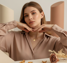 Cargar imagen en el visor de la galería, Collar Doble Paula