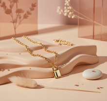 Cargar imagen en el visor de la galería, Collar Candado Trilo