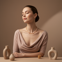 Cargar imagen en el visor de la galería, Chocker Perlitas Rosalia