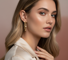 Cargar imagen en el visor de la galería, Aretes Colgantes Coins