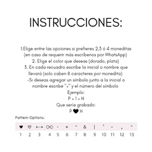 Cargar imagen en el visor de la galería, Collar Moneditas Personalizables