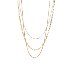 Cargar imagen en el visor de la galería, Collar Triple Julia