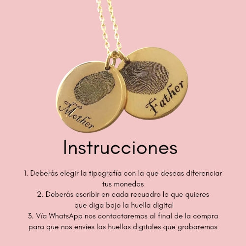 Collar Huellas Digitales
