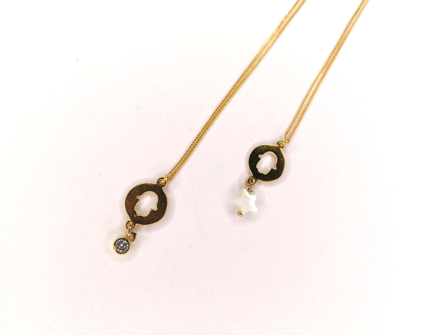 Collar Moneda Manita de Fátima