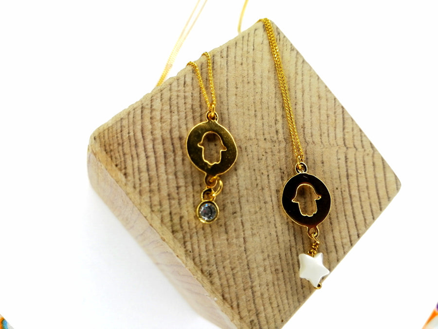 Collar Moneda Manita de Fátima